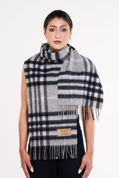 Children's Cashmere Designer Scarf Iconic DC Classic