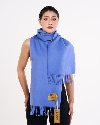 Soft wool scarf