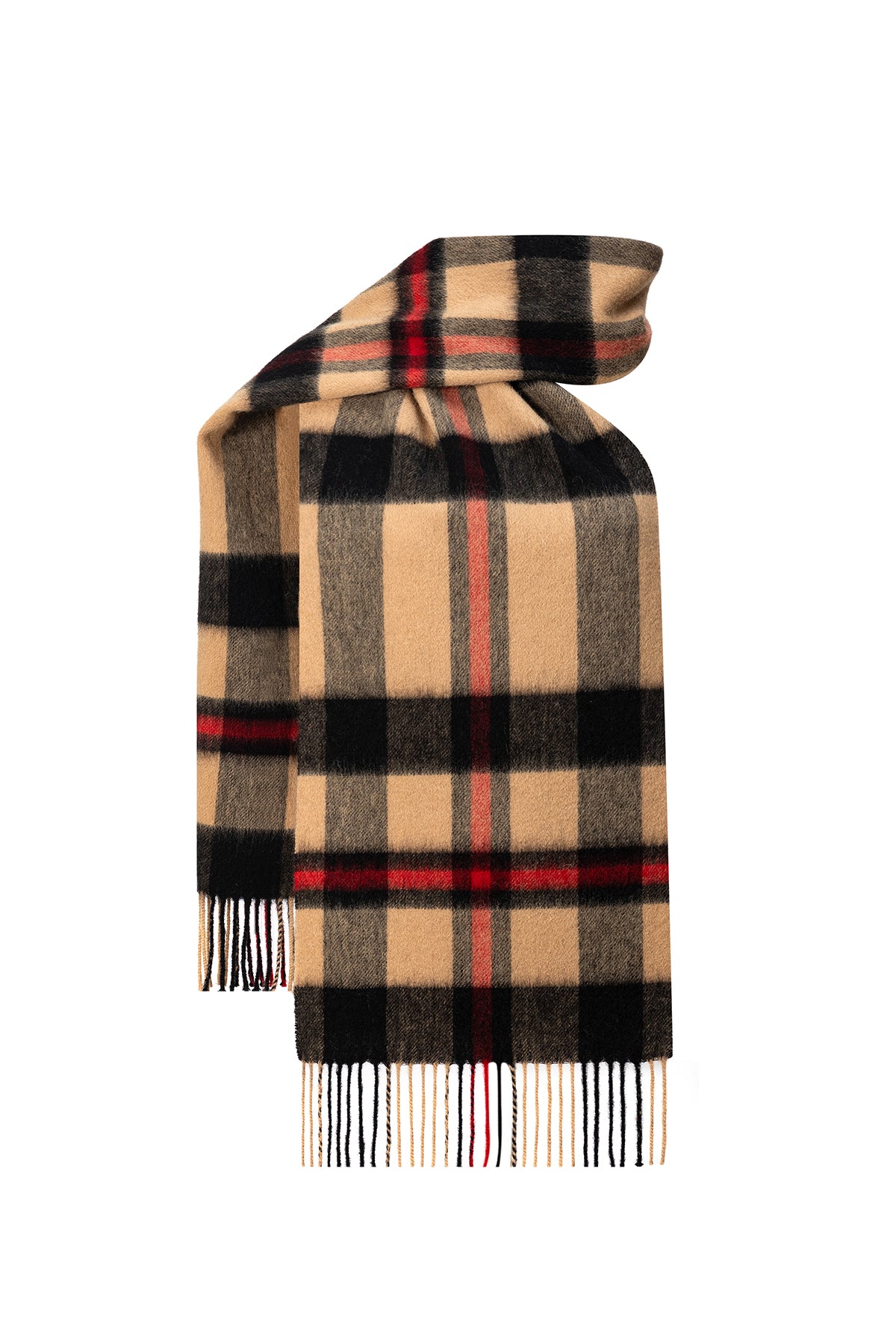 Edinburgh Cashmere Scarf Exclusive Iconic Design DC Scott