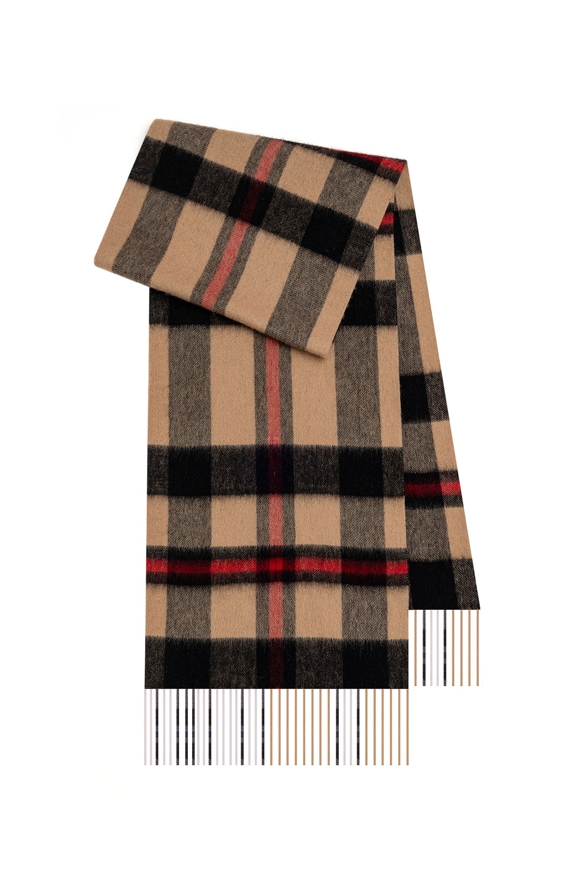 Edinburgh Cashmere Scarf Exclusive Iconic Design DC Scott