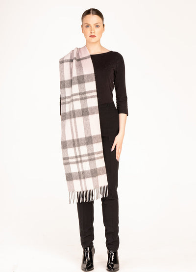 100% Pure Children's Cashmere DC Pink Scarf