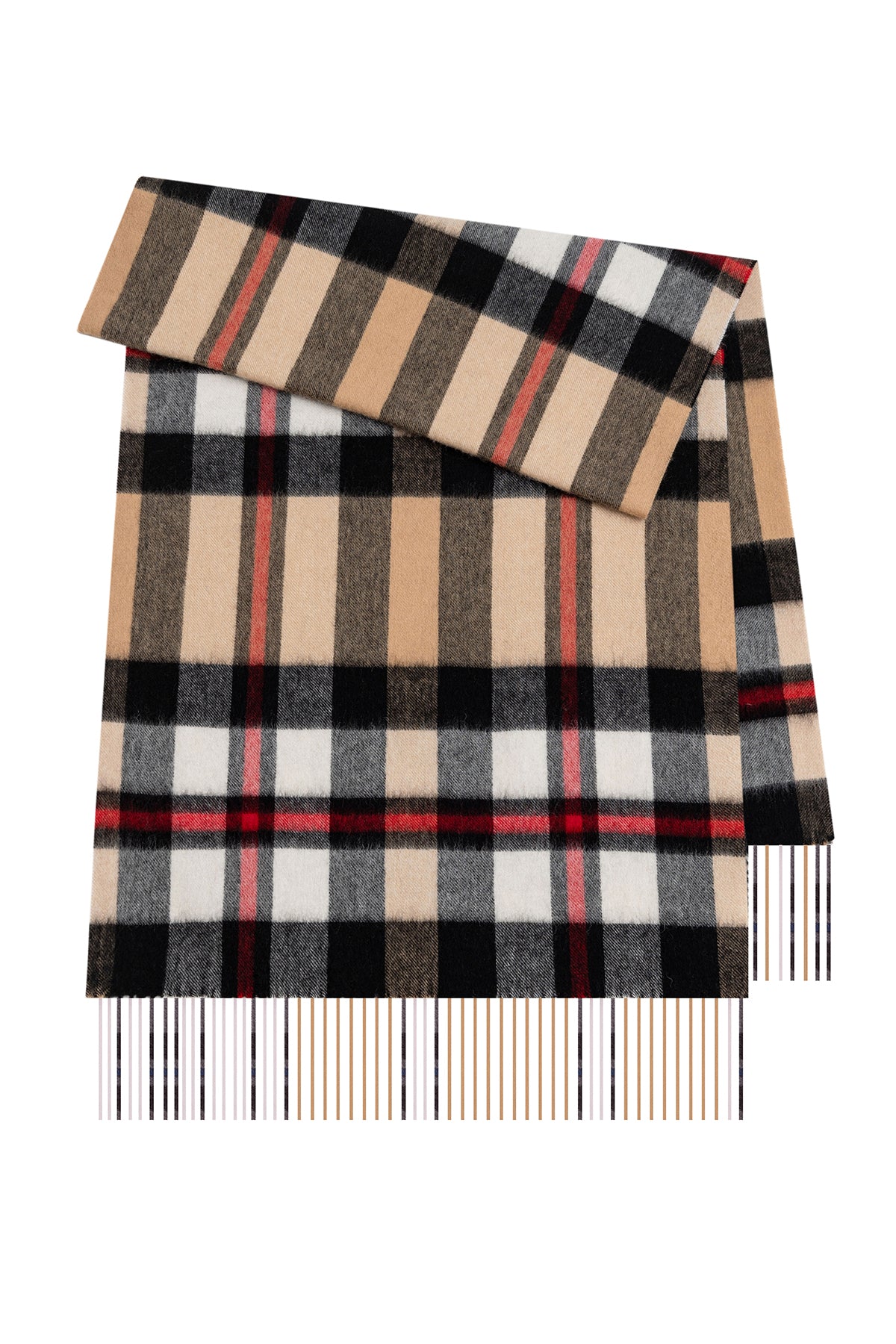 DC Camel Stole 100% Pure Lambswool