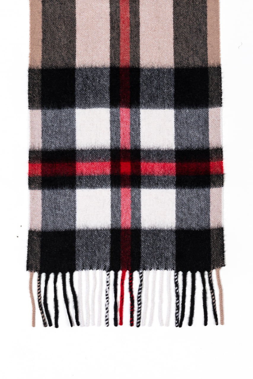 100% Pure Children's Cashmere DC Camel Scarf