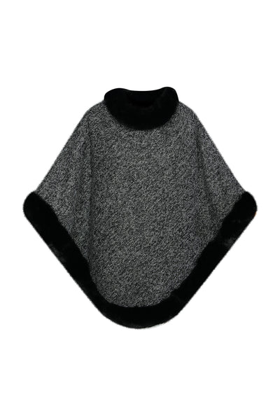 Women’s Poncho Exclusive Design - Black