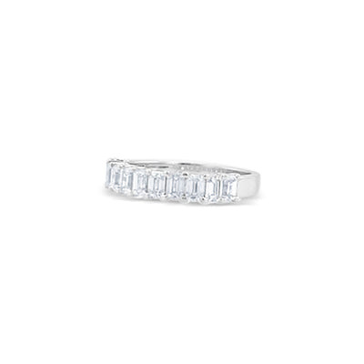 Lucchi 18k White Gold with Diamond - Ring Style 14 (Size 15)