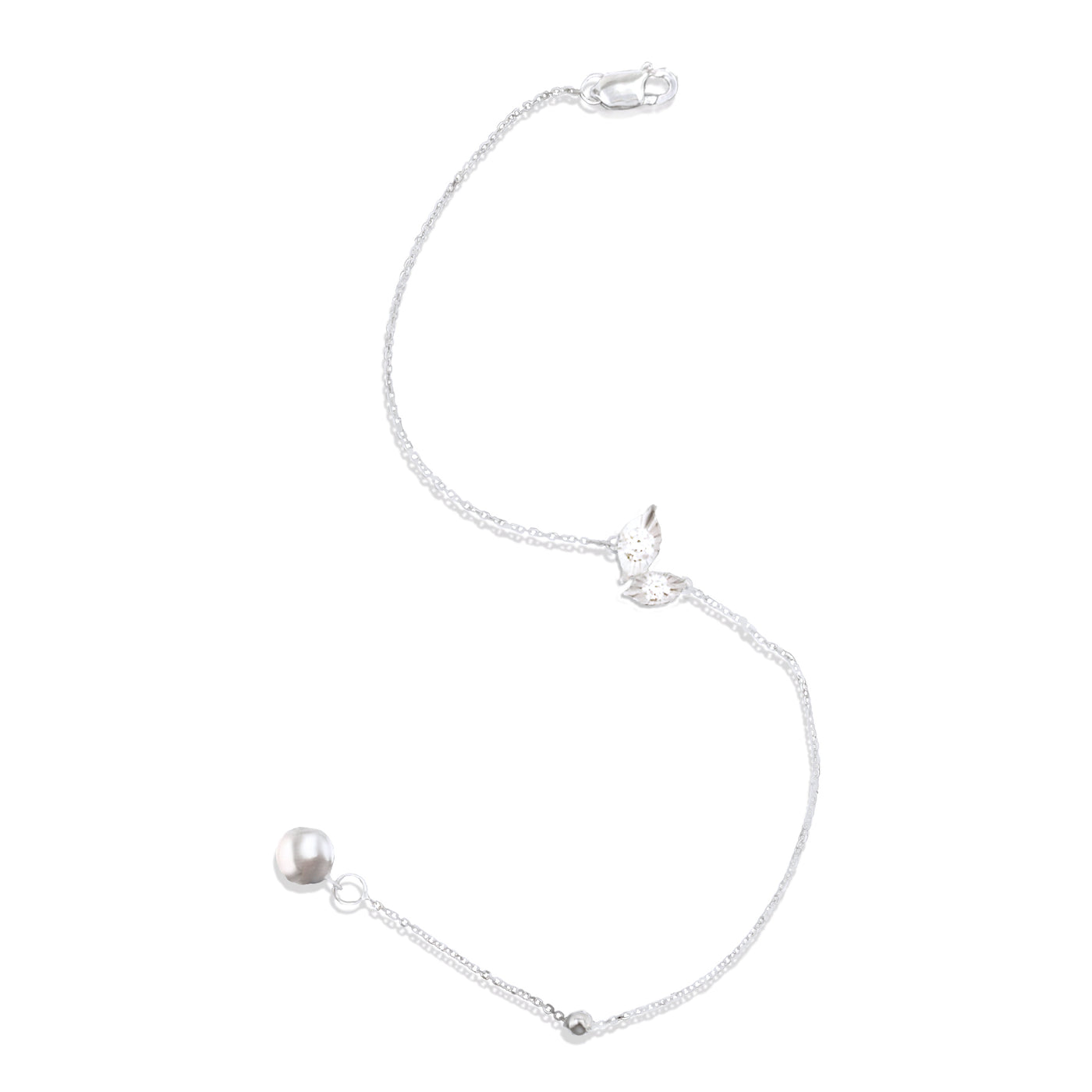 Lucchi 18k White Gold with Diamonds - Bracelet Style 17