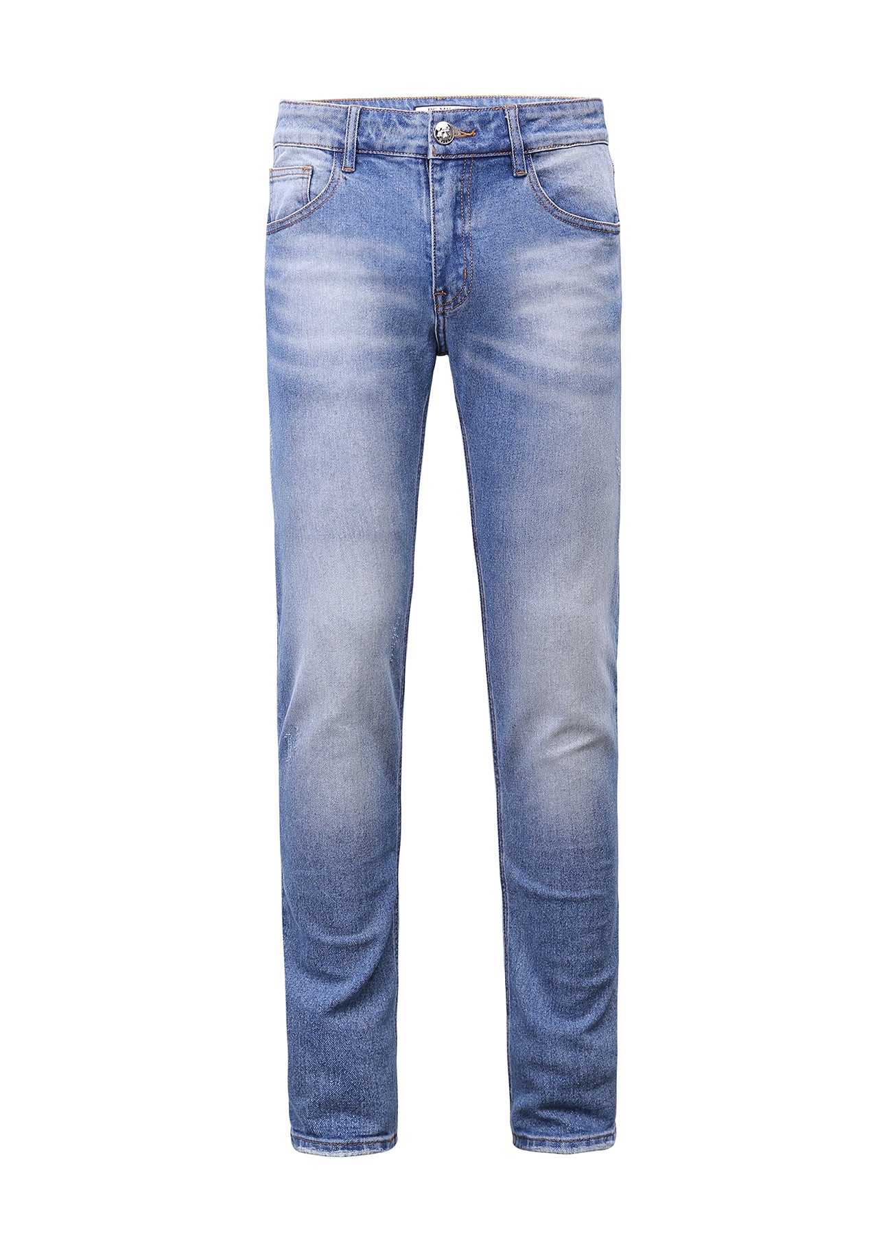 Light Blue Slim-Fit Jeans