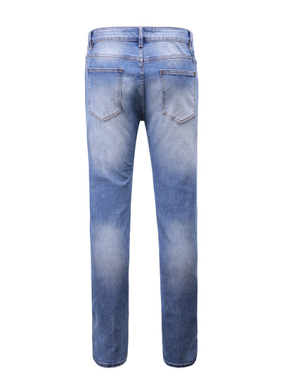 Light Blue Slim-Fit Jeans