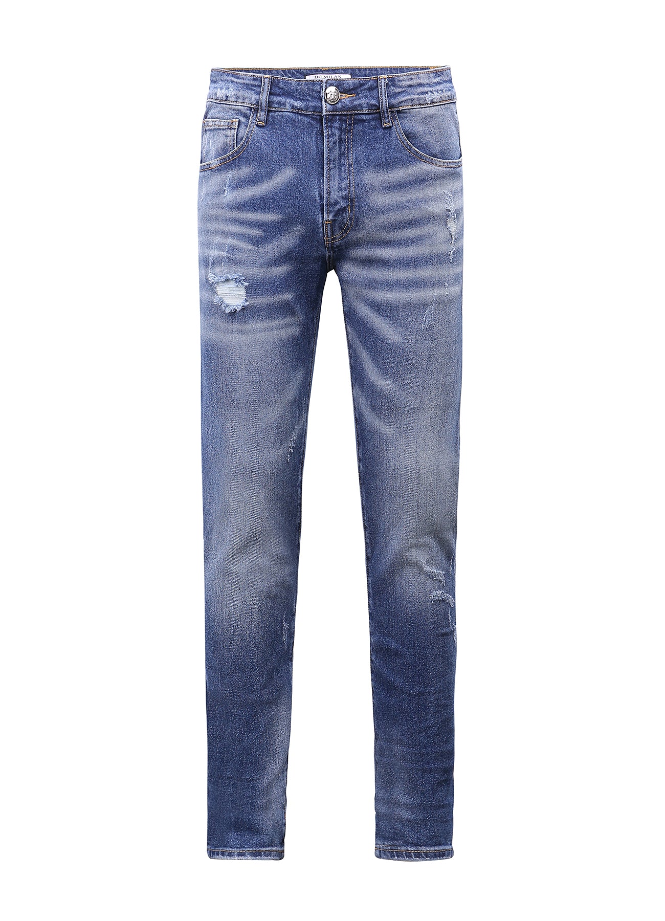 Medium Blue Slim-Fit Jeans