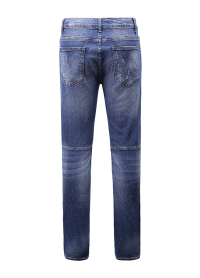 Medium Blue Slim-Fit Jeans