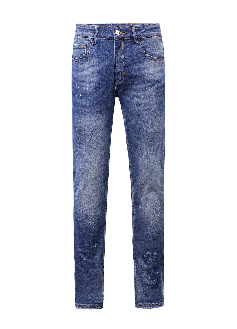 Medium Blue Slim-Fit Jeans