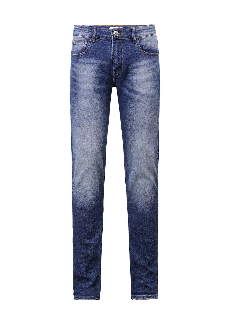 Medium Blue Slim-Fit Jeans