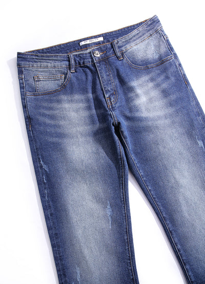 Medium Blue Slim-Fit Jeans