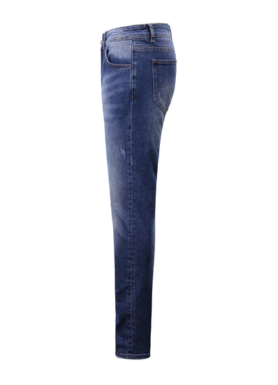 Medium Blue Slim-Fit Jeans