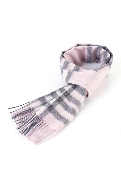 Scarf DC Classic Pink 100% Pure Lambswool