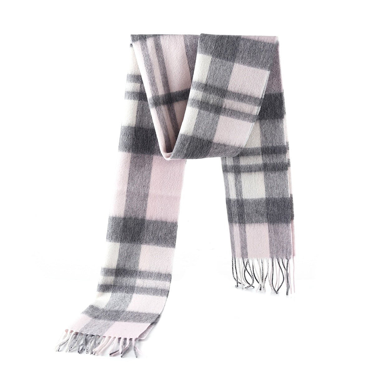 100% Pure Cashmere DC Pink Scarf