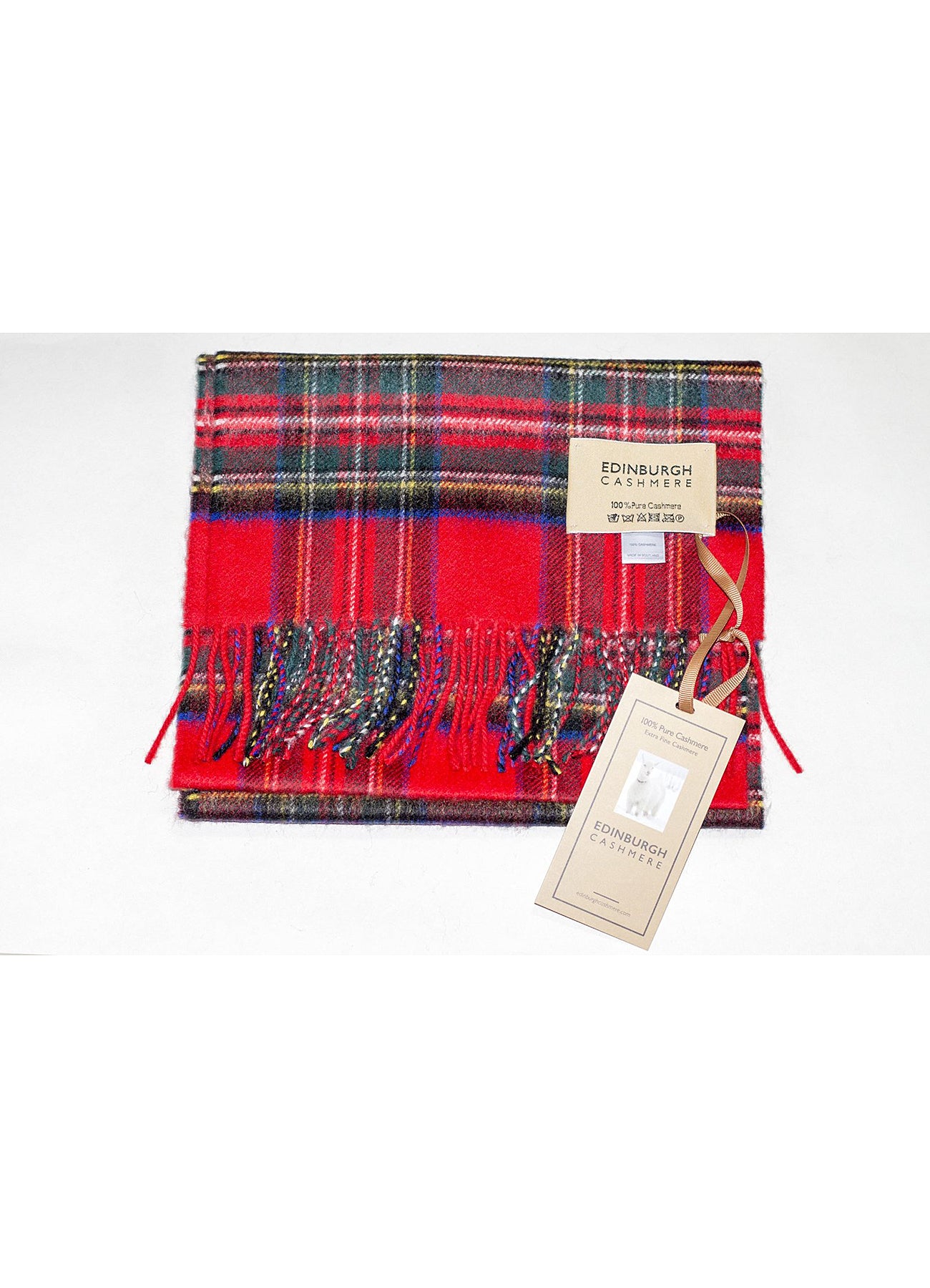 Royal Stewart - Made in Scotland Scarf 100% Pure Cashmere