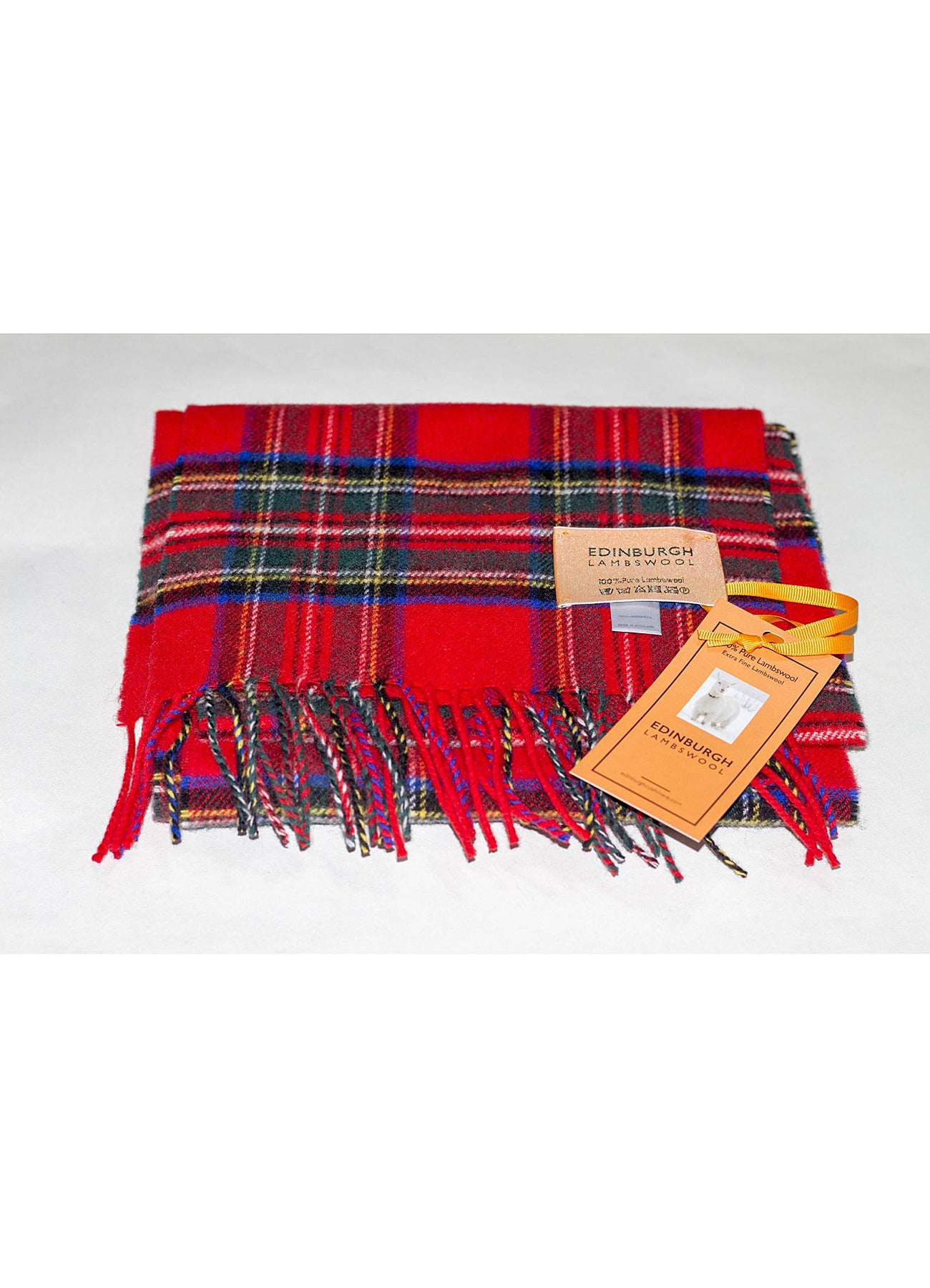 Royal Stewart Scarf - Made in Scotland 100% Pure Lambswool