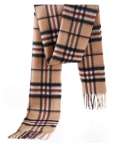 100% Pure Children's Cashmere Thomson Camel Scarf