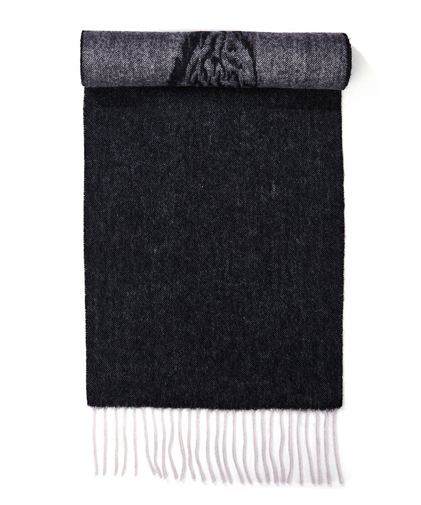 Stag Grey Stole 100% Pure Lambswool