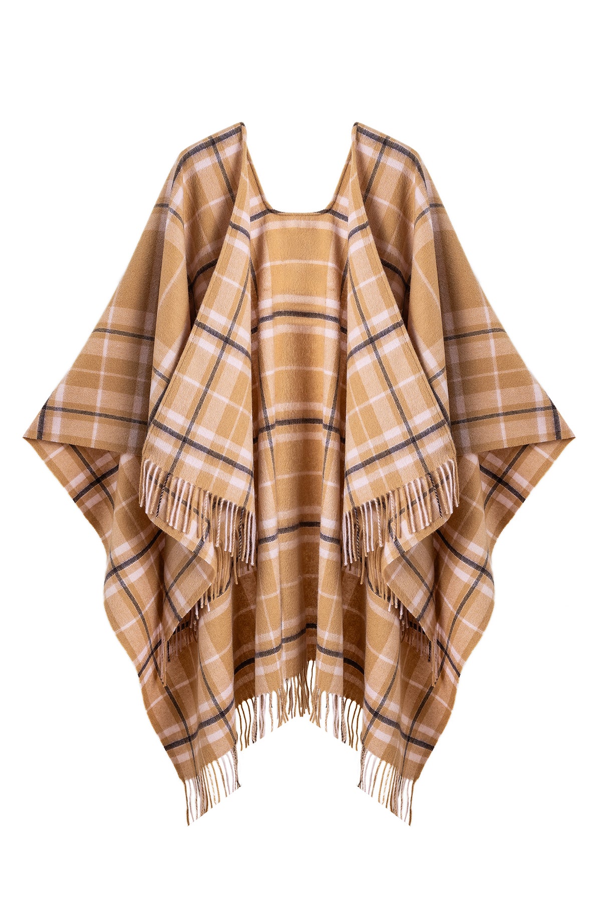 Luxury Cape/Poncho EC Check Exclusive Iconic Design