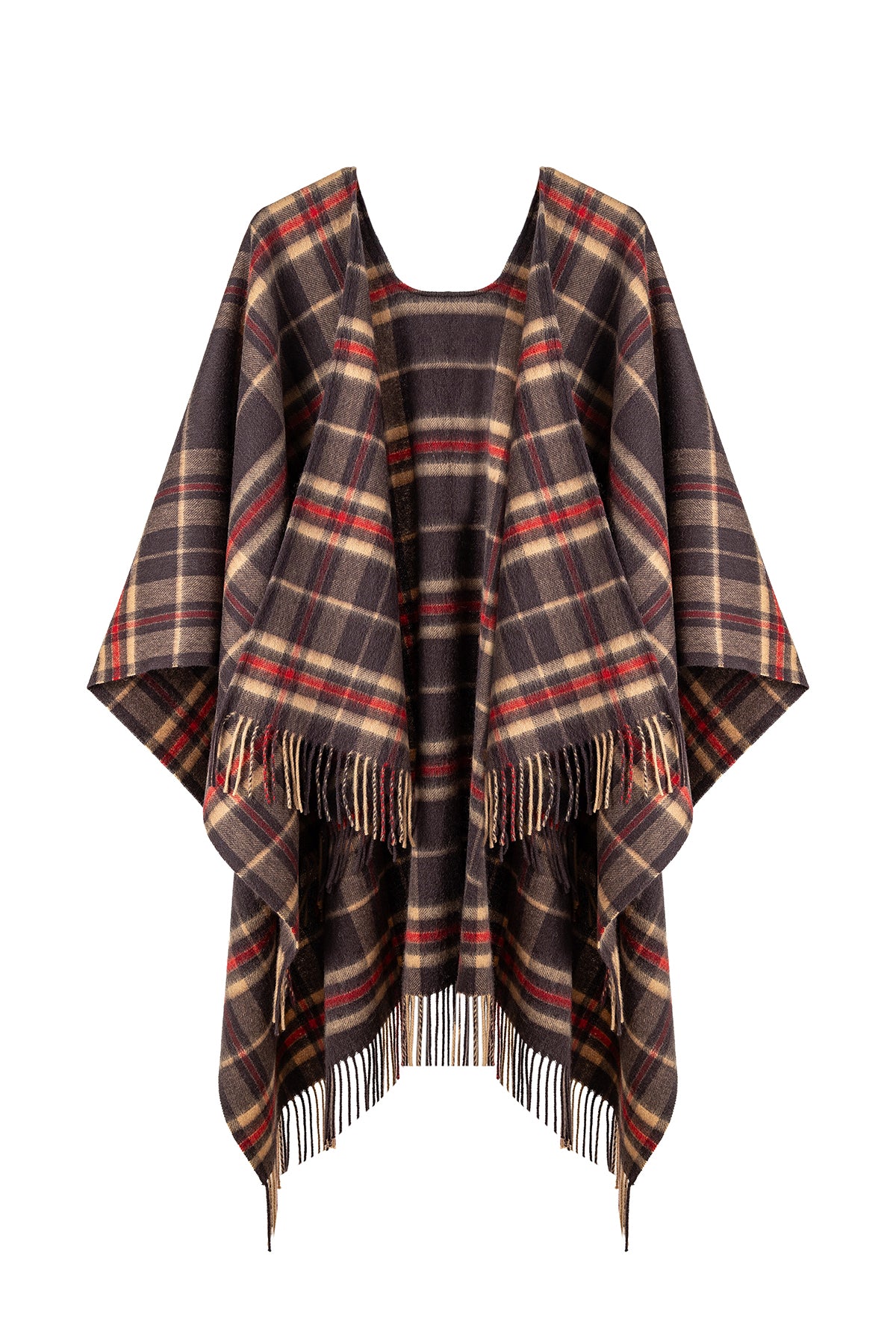 Luxury Cape/Poncho EC Check Exclusive Iconic Design