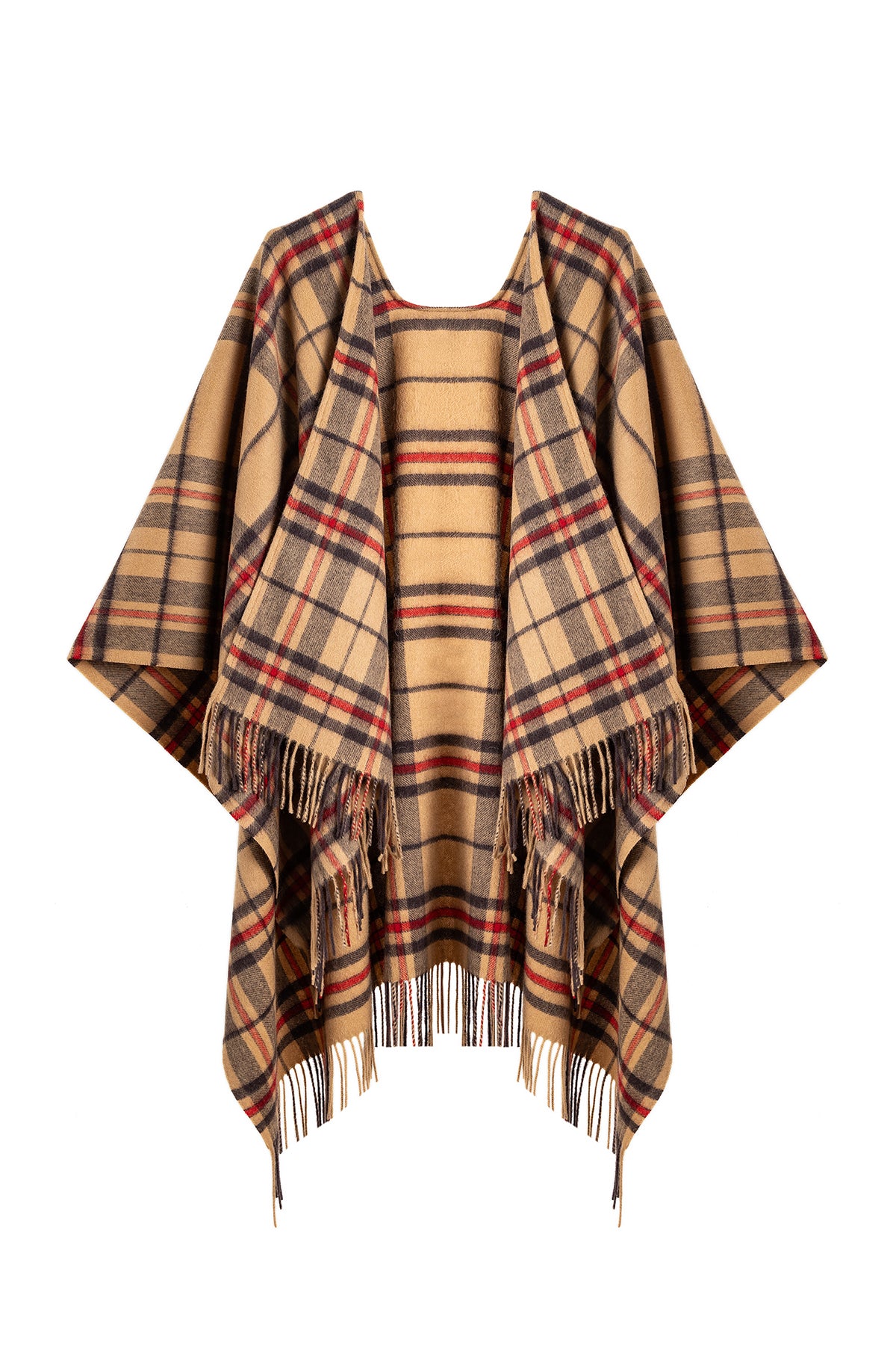 Luxury Cape/Poncho EC Check Exclusive Iconic Design