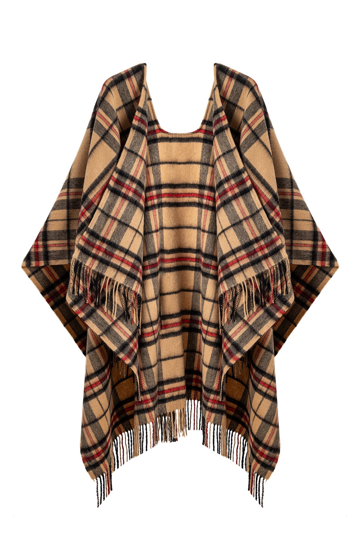 Luxury Cape/Poncho EC Check Exclusive Iconic Design
