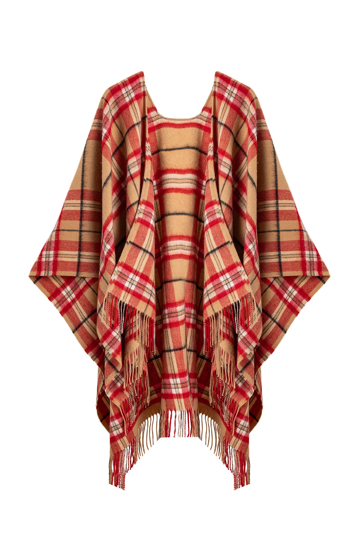 Luxury Cape/Poncho EC Check Exclusive Iconic Design