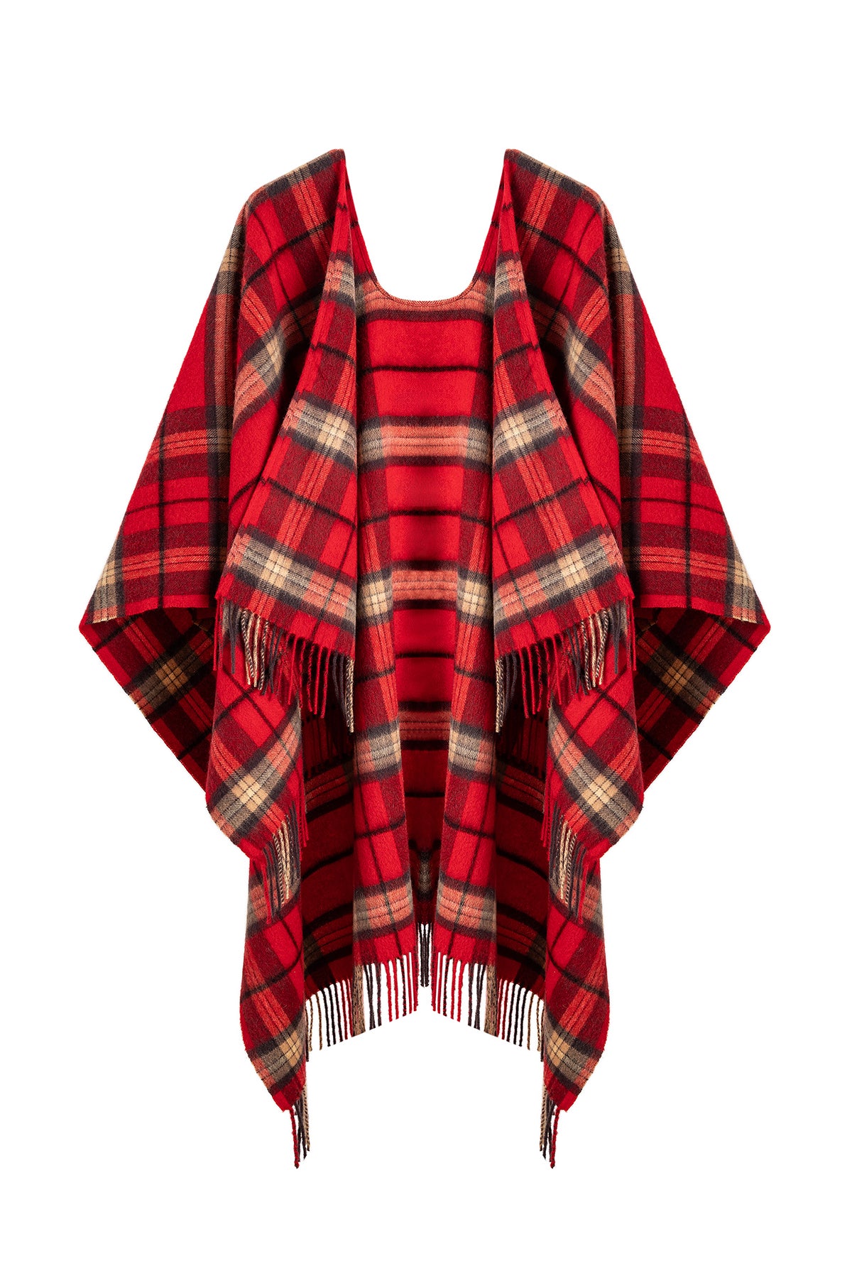 Luxury Cape/Poncho EC Check Exclusive Iconic Design