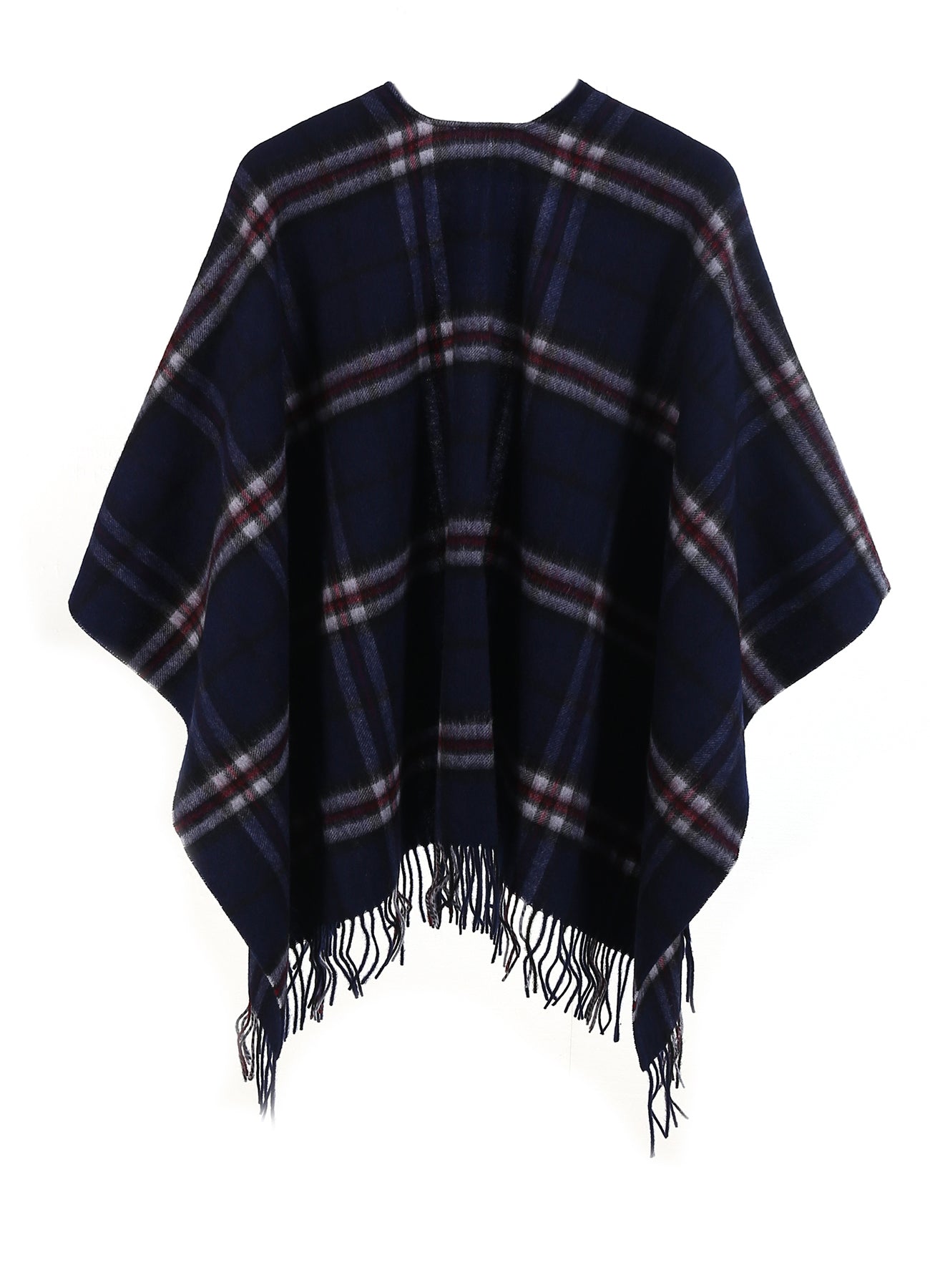 Cape Scottish Design  Poncho 100% Pure Lambs wool