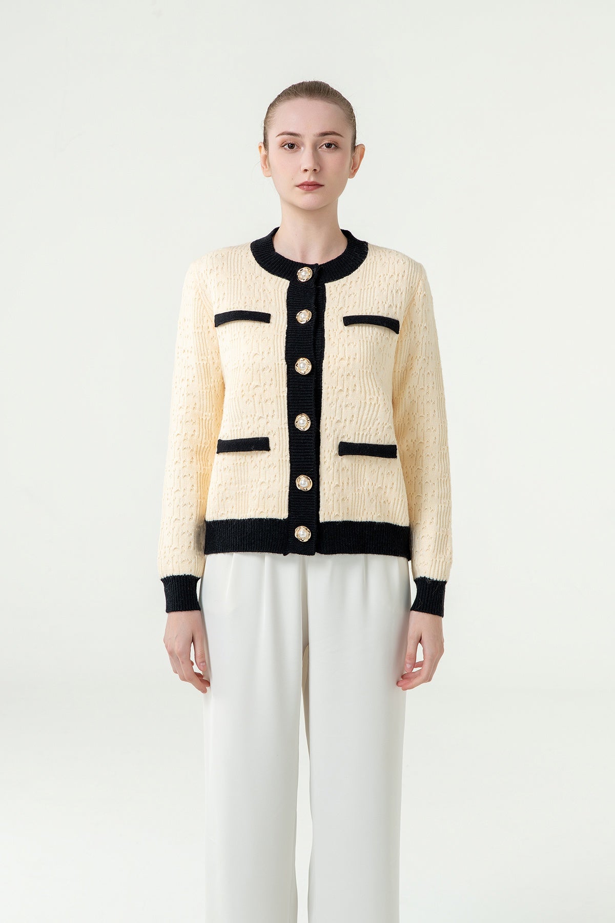 Women’s Cardigan Exclusive Design - Cream