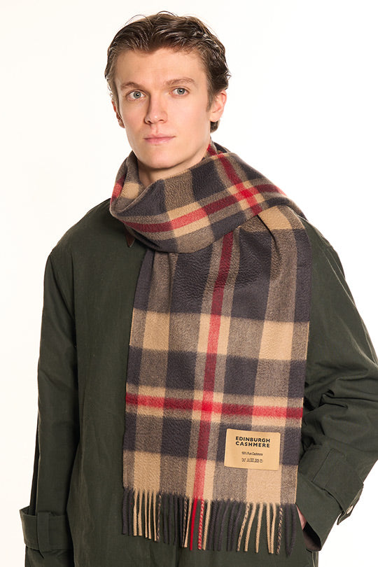 HOUSE OF EDINBURGH 100% CASHMERE マフラー 100% Pure Lambswool & Scarf for Women & Men – Edinburgh Cashmere