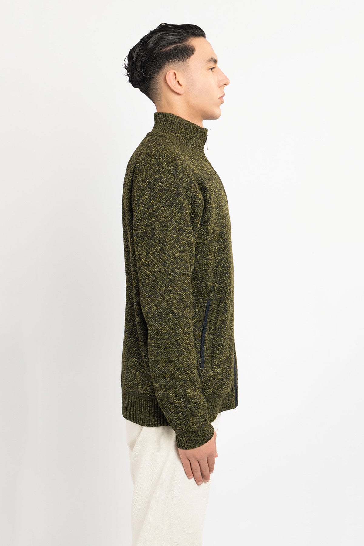 Men's Cardigan Exclusive Design - Green