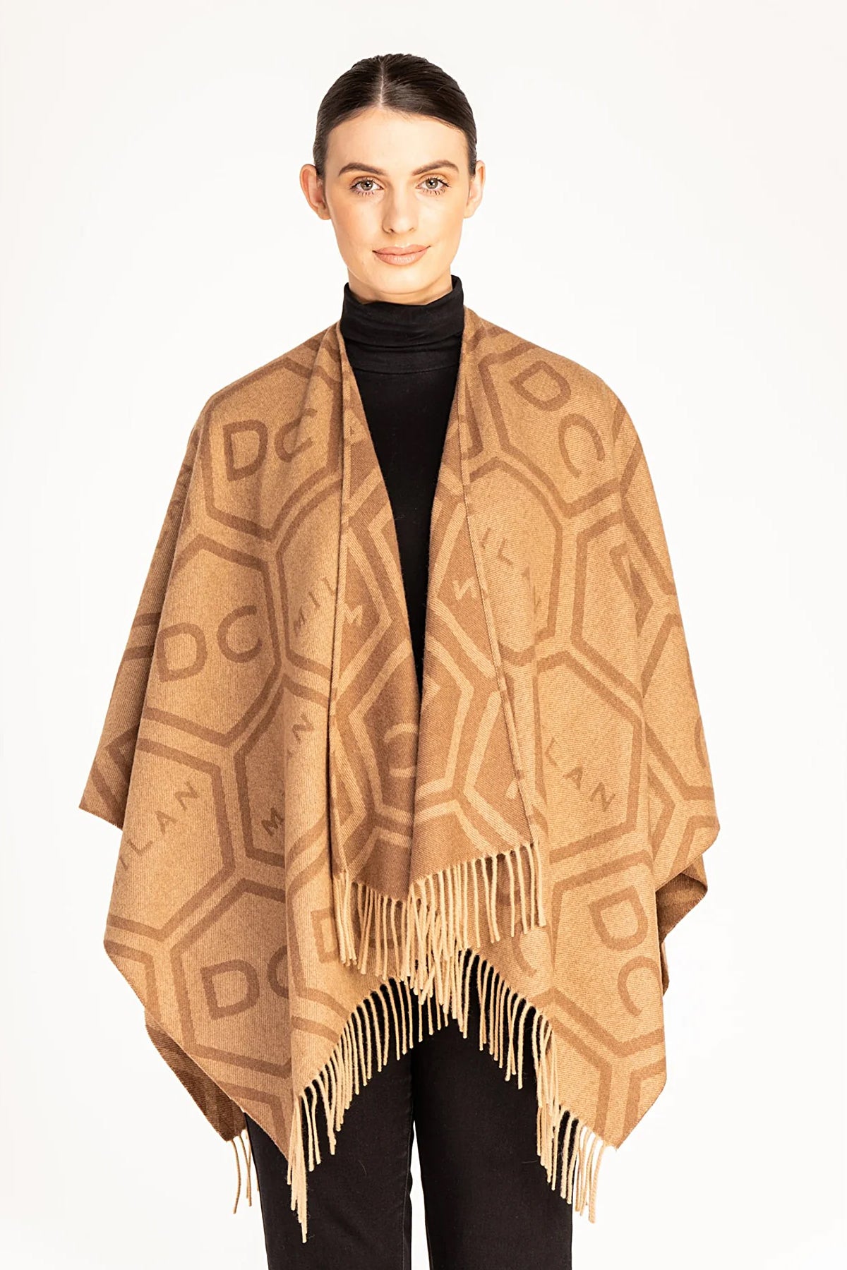 Cape Exclusive Iconic Design 100% Pure Lambswool poncho – Edinburgh ...