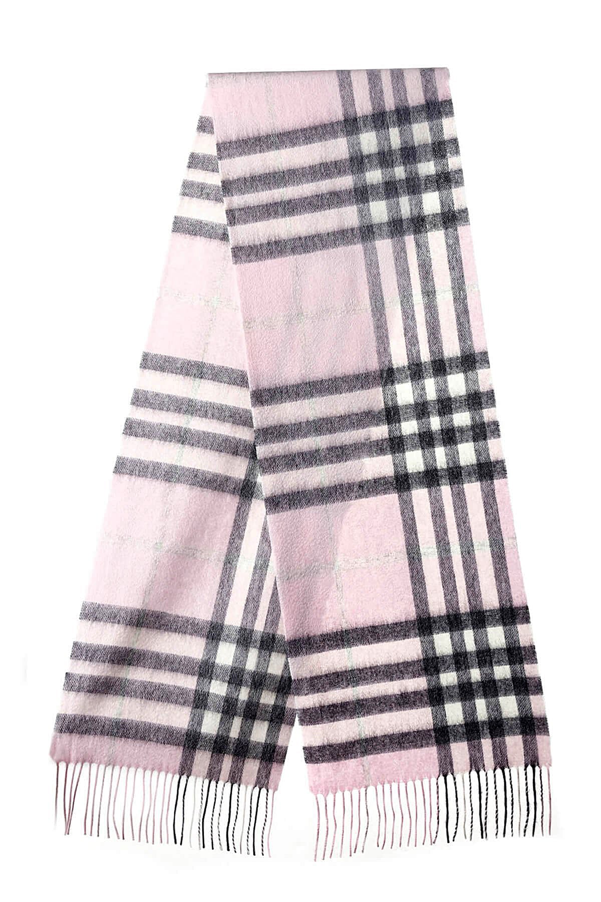 Scarf DC Classic Pink Oversized Wrap 100% Pure Lambswool