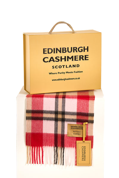 DC Scott Cashmere Scarf Red - Big Size