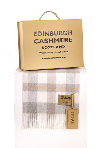 DC Scott Cashmere Scarf Pink - Big Size