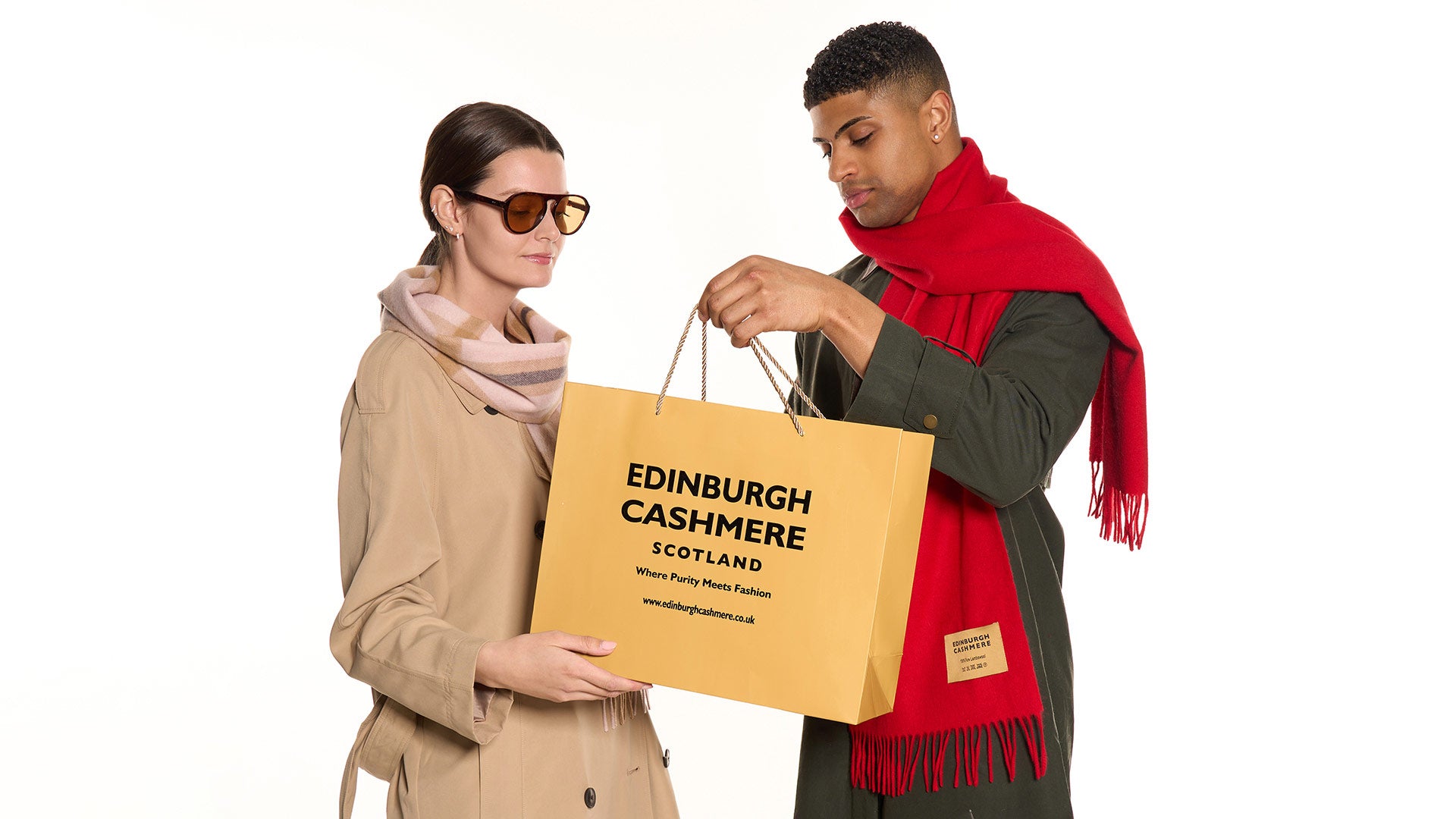 100% Pure Lambswool & Scarf for Women & Men – Edinburgh Cashmere