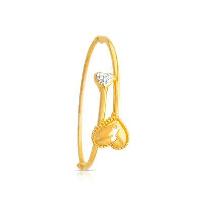 Lucchi 22k Yellow-Gold and White-Gold - Bracelet Style 9