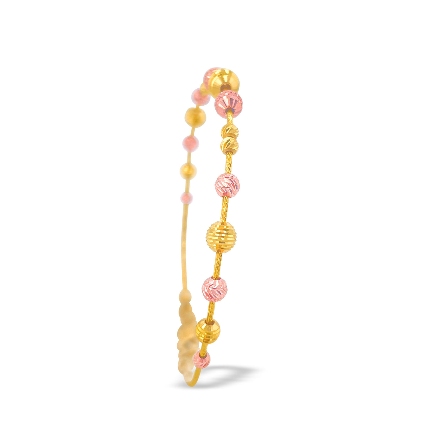 Lucchi 22k Yellow-Gold and Rose-Gold - Bracelet Style 8