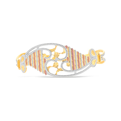 Lucchi 22k Yellow-Gold, Rose-Gold, and White-Gold - Bracelet Style 10