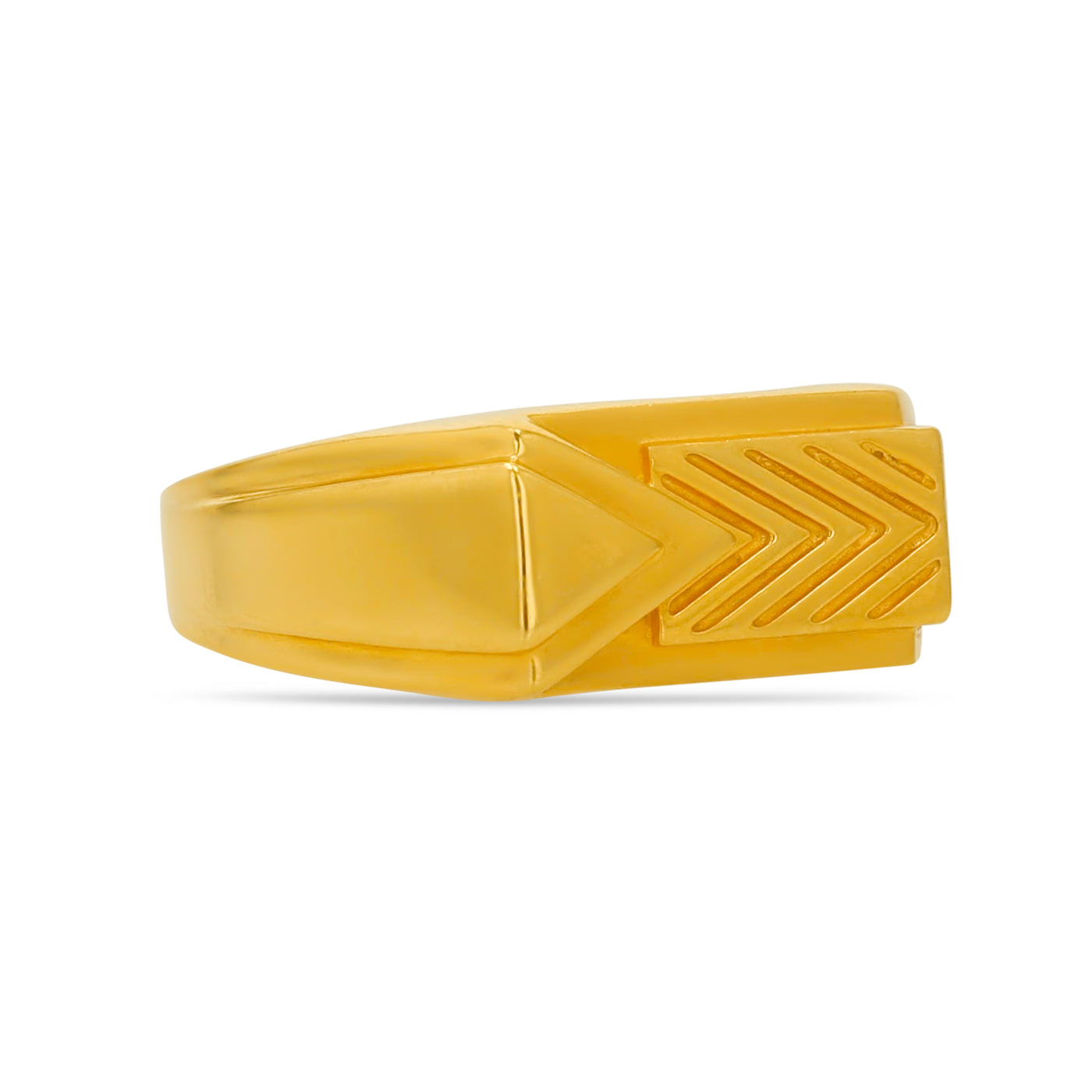 Lucchi 22k Yellow Gold - Ring Style 62 (Men's Ring)