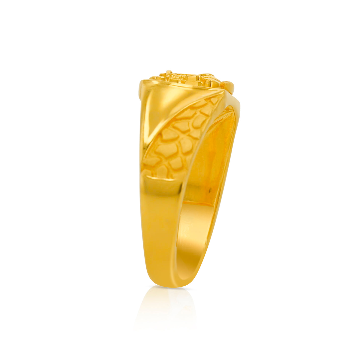 Lucchi 22k Yellow Gold - Ring Style 65 (Men's Ring)