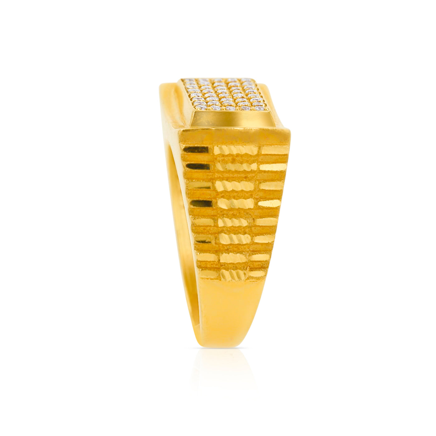 Lucchi 22k Yellow Gold - Ring Style 66 (Men's Ring)