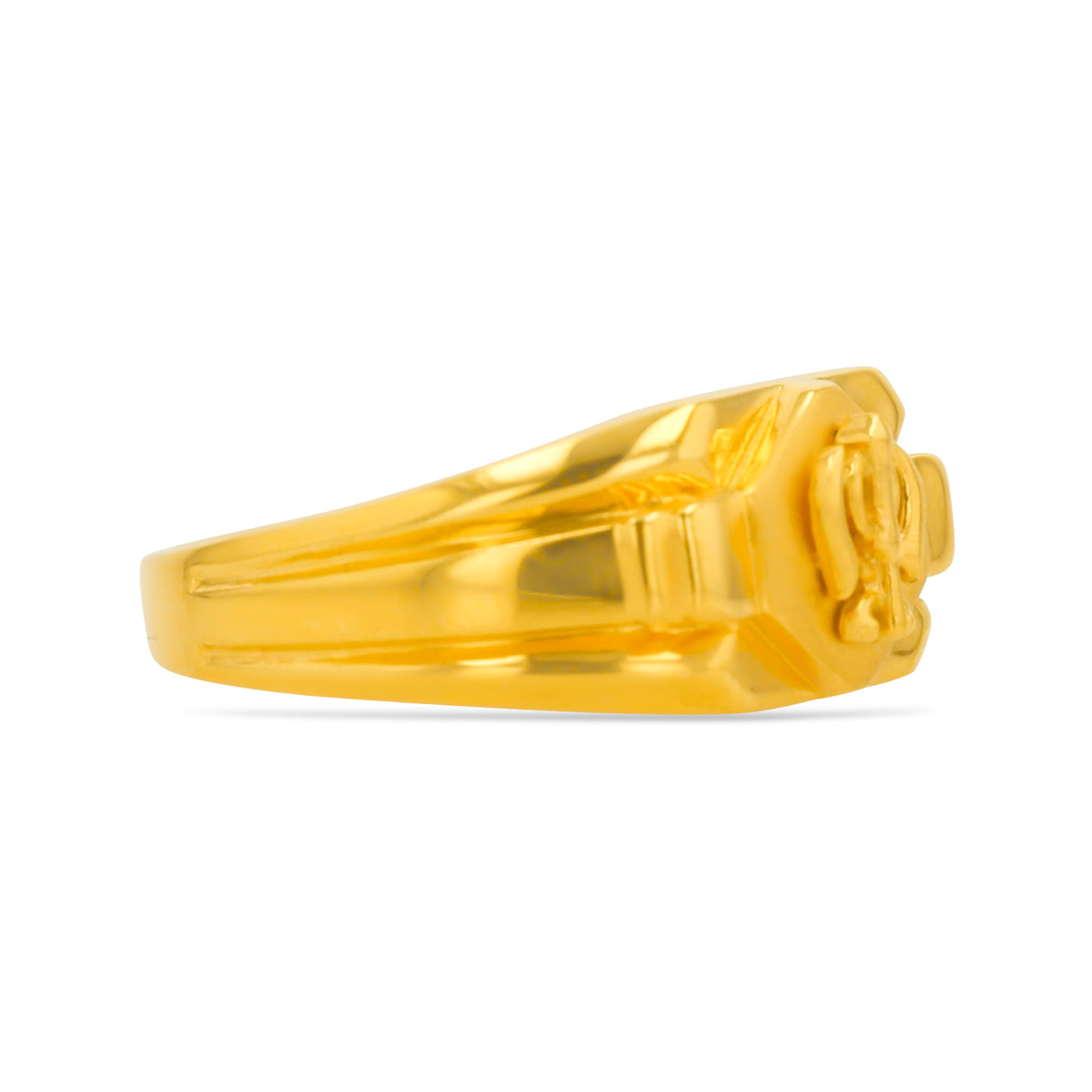 Lucchi 22k Yellow Gold - Ring Style 60 (Men's Ring)