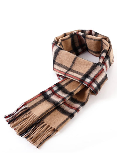 100% Pure Children's Cashmere Thomson Camel Scarf
