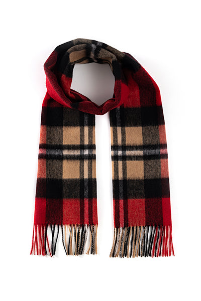 Edinburgh Cashmere Scarf Exclusive Iconic Design DC Scott