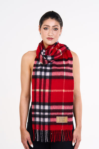 Cashmere Scarf DC Classic Red