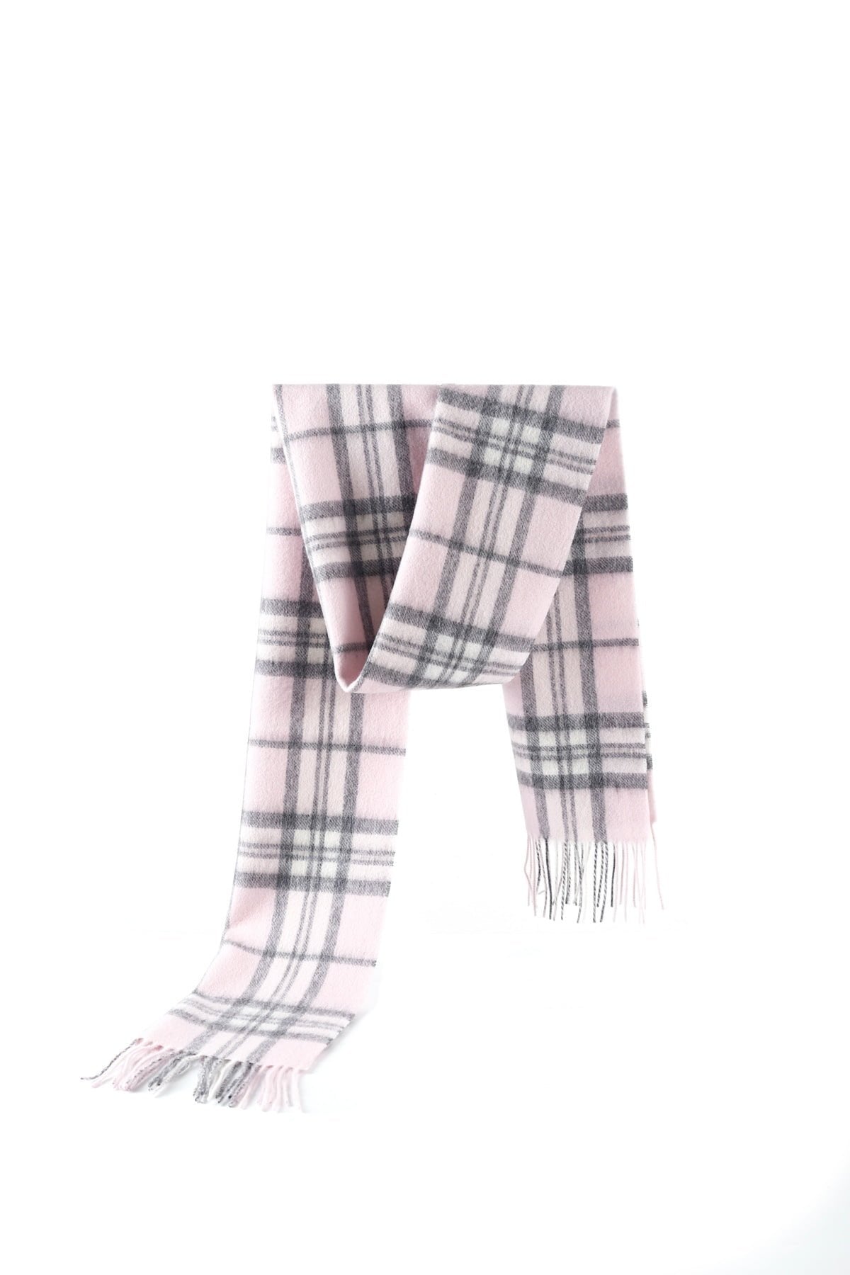 Scarf 100% Pure Lambswool Scottish Design Pink